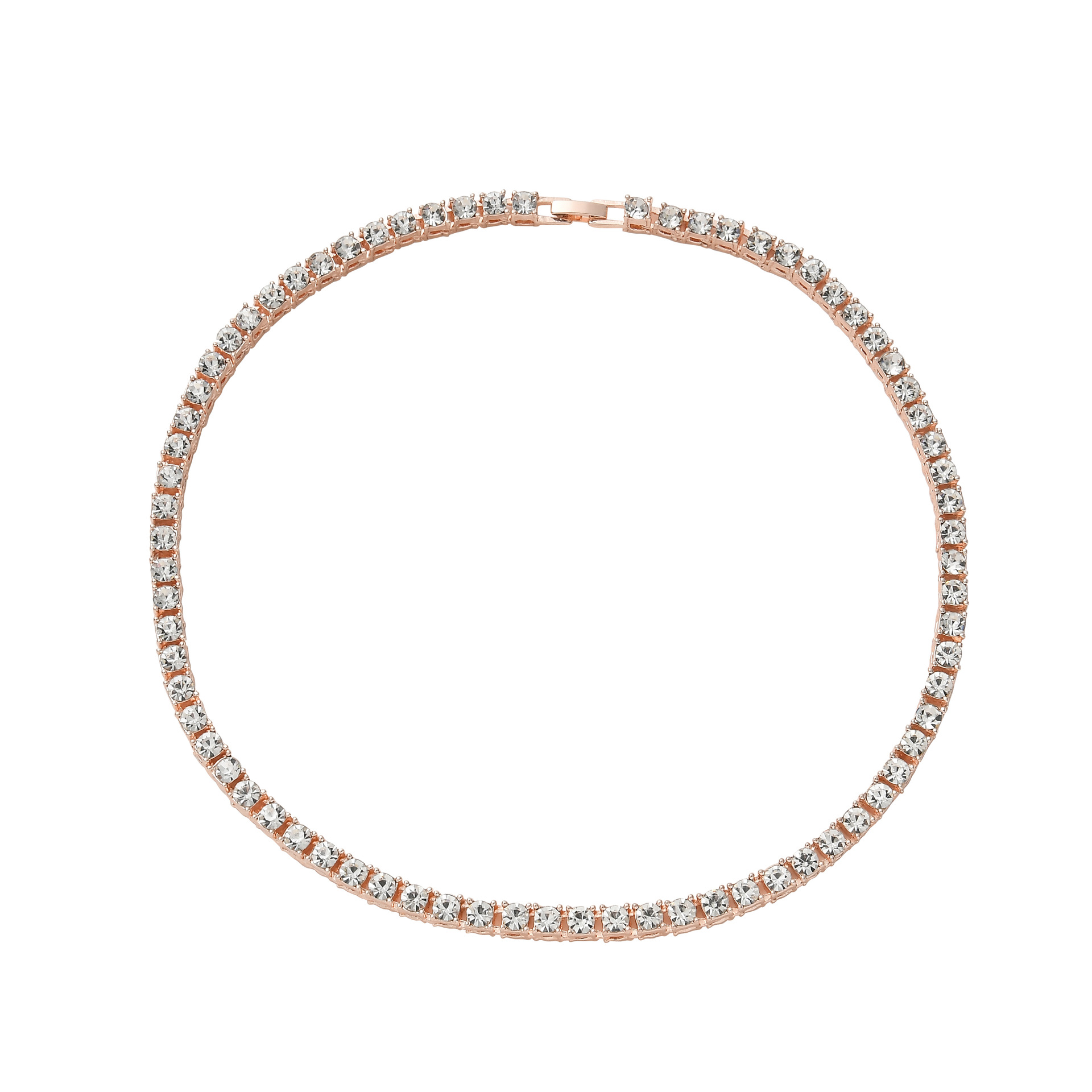 Amazon Hot Sale 5mm Alloy European and American Jewelry Popular Tennis Chain Hip Hop Hiphop Ornament Tennis Chain