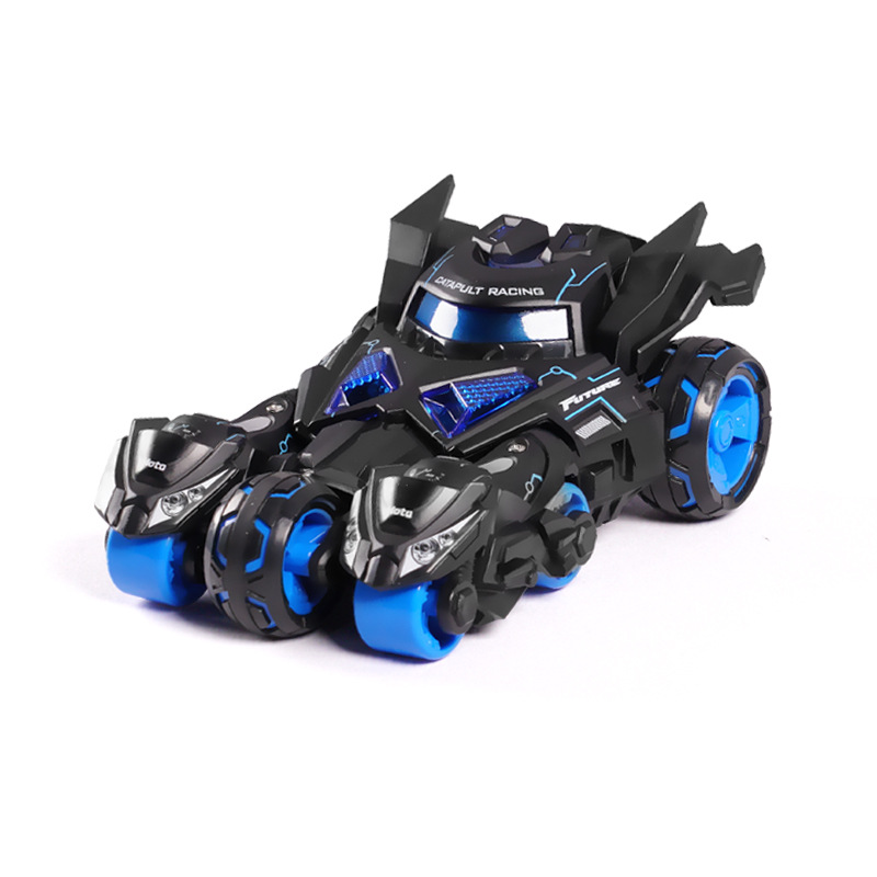 Mingyuan Three-in-One Catapult Chariot Pull Back Alloy Car with Light Music Cool Model Boy Toy
