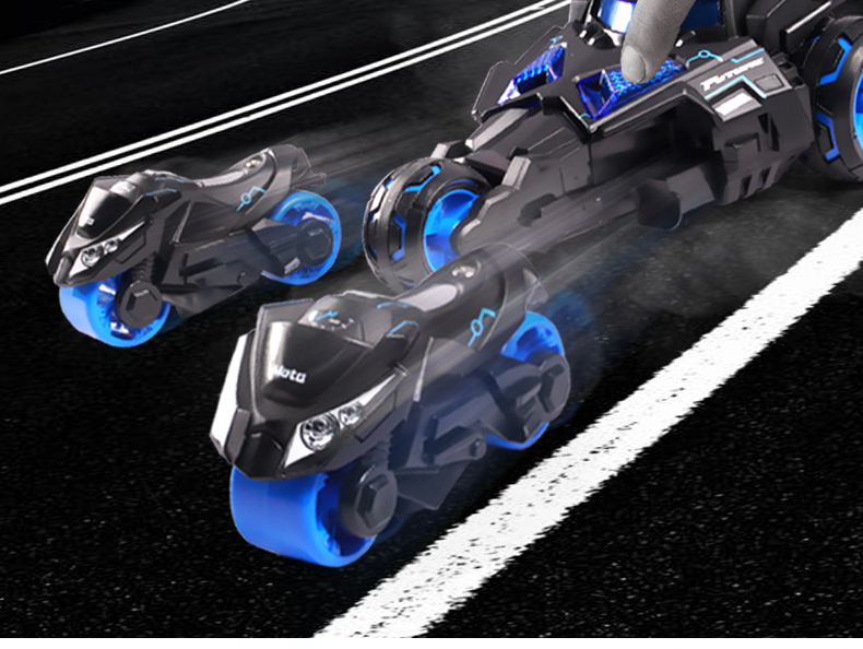 Mingyuan Three-in-One Catapult Chariot Pull Back Alloy Car with Light Music Cool Model Boy Toy