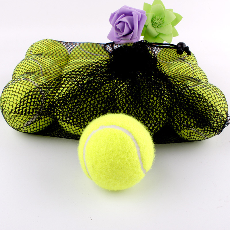 Level 6.5 Ultra-Stretch Resistance Bite Resistance Hit Tennis Dog Toy Tennis Training Factory Amazon Supply