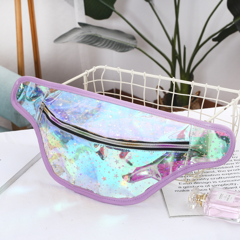 Women's Bag 2020 New TPU Transparent Waist Bag Children's Fashion PVC Chest Bag Outdoor Crossbody Shoulder Bag Foreign Trade Women's Bag 2020 New TPU Transparent Waist Bag Children's Fashion PVC Chest Bag Outdoor Crossbody Shoulder Bag Foreign Trade