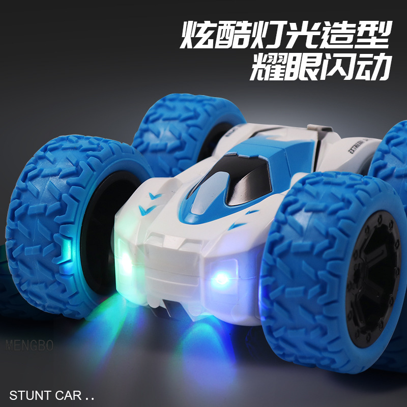 Children&#039;s Cool Driving Inertia Stunt Car Light Wrist Remote Control Rotating Drop-Resistant Double-Sided Four-Wheel Drive off-Road Vehicle
