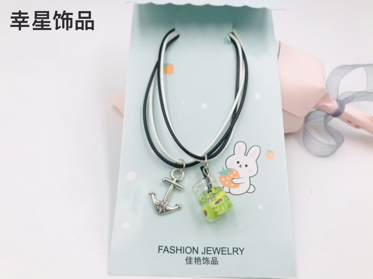 Couple Girlfriends Bracelet Wrist String Leather Rope Bracelet Jewelry Jewelry Ornament Student