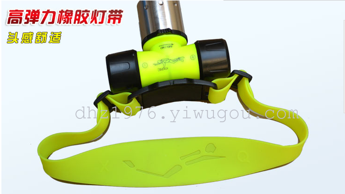 Head lamp, wearing a diving shot from strong light lamp light hunting lamp 10W charging T6 fishing lithium-ion 18650 