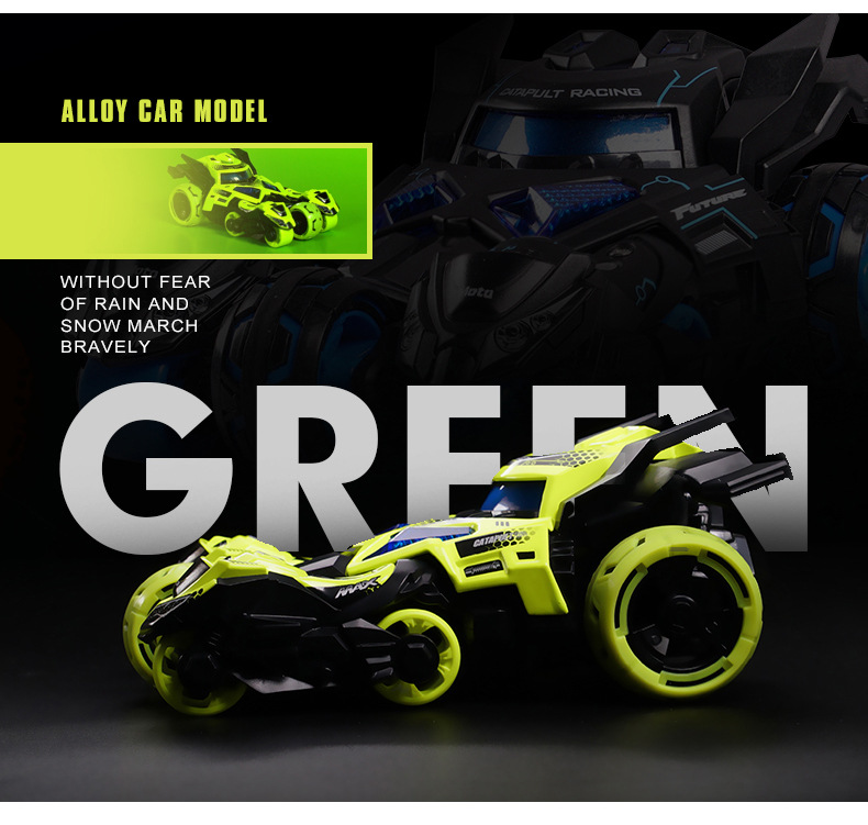 Mingyuan Three-in-One Catapult Chariot Pull Back Alloy Car with Light Music Cool Model Boy Toy Mingyuan Three-in-One Catapult Chariot Pull Back Alloy Car with Light Music Cool Model Boy Toy
