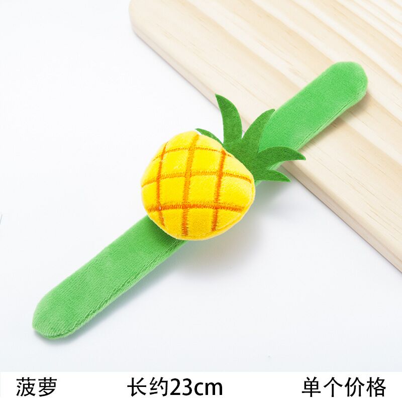 Night Market Stall Products Fruit Plush Ring Pop Wrist Strap Slap Bracelet Bracelet Adult Children's Plush Toys Night Market Stall Products Fruit Plush Ring Pop Wrist Strap Slap Bracelet Bracelet Adult Children's Plush Toys