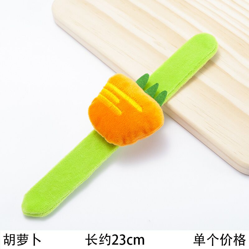 Night Market Stall Products Fruit Plush Ring Pop Wrist Strap Slap Bracelet Bracelet Adult Children's Plush Toys Night Market Stall Products Fruit Plush Ring Pop Wrist Strap Slap Bracelet Bracelet Adult Children's Plush Toys