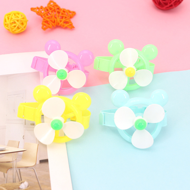 Watch Windmill Children's Creative Wrist Strap Kindergarten Toy Gift Elementary School Student Gift School Stall Supply