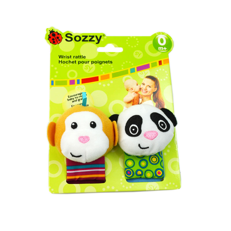 Factory Direct Sales American Sozzy Baby Watch with Wrist Rattle Wrist Strap Plush Toys Wholesale Factory Direct Sales American Sozzy Baby Watch with Wrist Rattle Wrist Strap Plush Toys Wholesale