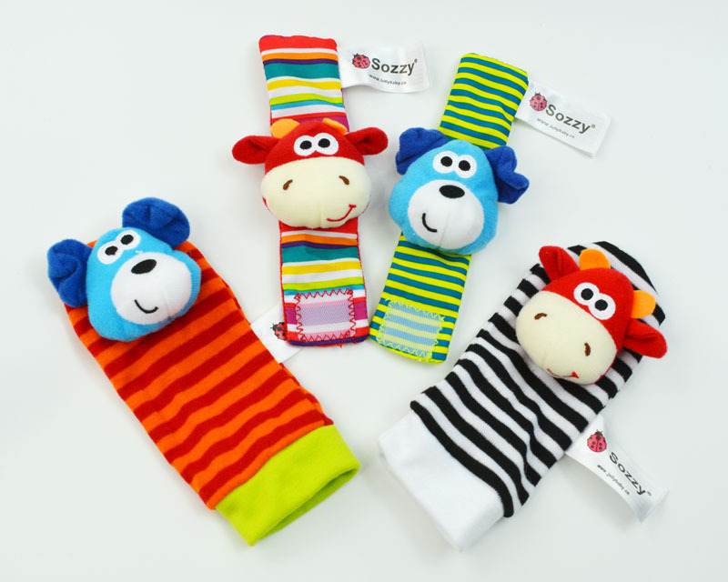 Factory Direct Sales American Sozzy Baby Watch with Wrist Rattle Wrist Strap Plush Toys Wholesale Factory Direct Sales American Sozzy Baby Watch with Wrist Rattle Wrist Strap Plush Toys Wholesale