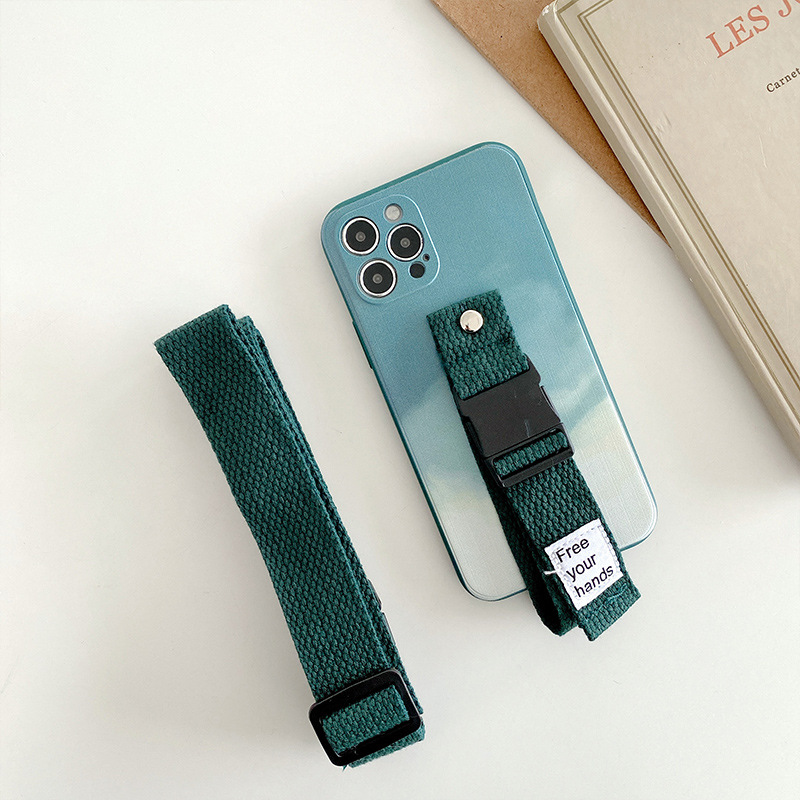 iPhone 12 Crossbody Strap Phone Case Wrist Strap Protective Cover Wrist Strap Case for Apple 11 Phone Case iPhone 12 Crossbody Strap Phone Case Wrist Strap Protective Cover Wrist Strap Case for Apple 11 Phone Case