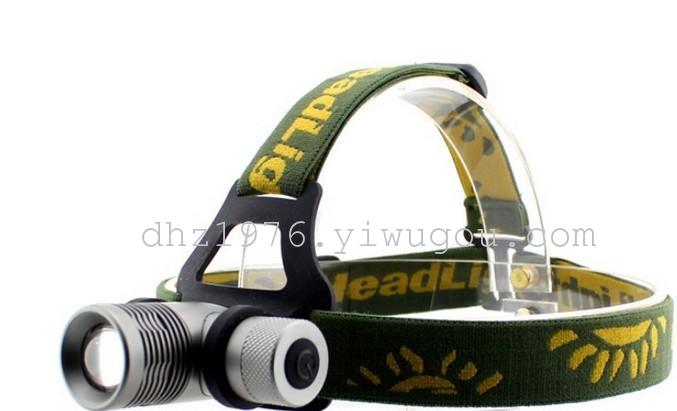 New K9-T6 headlamps fishing hunting headlamps outdoor lighting 3 stalls 1 18650 strong light flashlight lamp