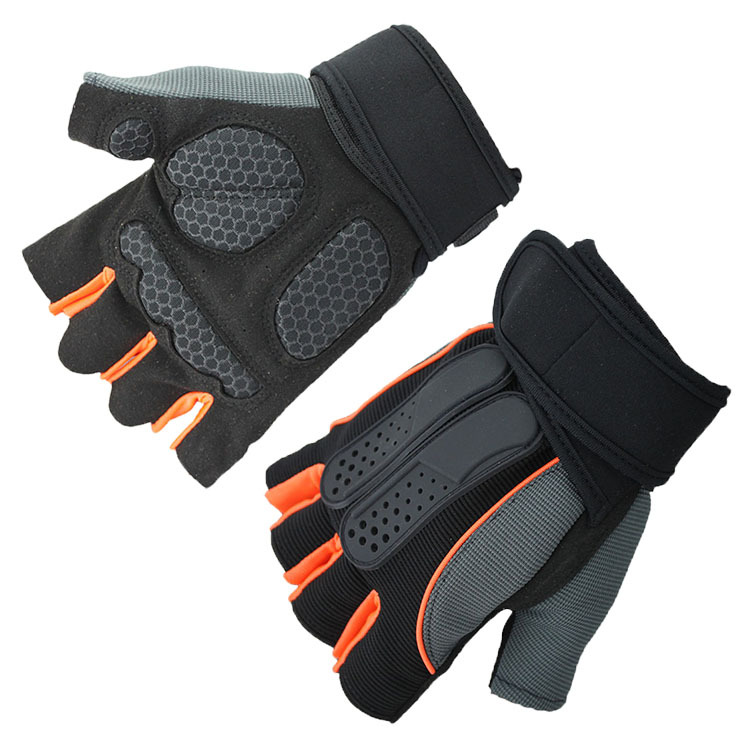 Cross-Border Fitness Dumbbell Equipment Strength Training Half Finger Outdoor Wrist Guard Weightlifting Sports Riding Gloves Quantity Discount Cross-Border Fitness Dumbbell Equipment Strength Training Half Finger Outdoor Wrist Guard Weightlifting Sports Riding Gloves Quantity Discount