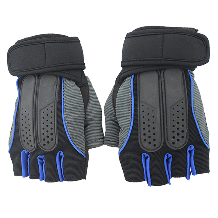 Cross-Border Fitness Dumbbell Equipment Strength Training Half Finger Outdoor Wrist Guard Weightlifting Sports Riding Gloves Quantity Discount Cross-Border Fitness Dumbbell Equipment Strength Training Half Finger Outdoor Wrist Guard Weightlifting Sports Riding Gloves Quantity Discount