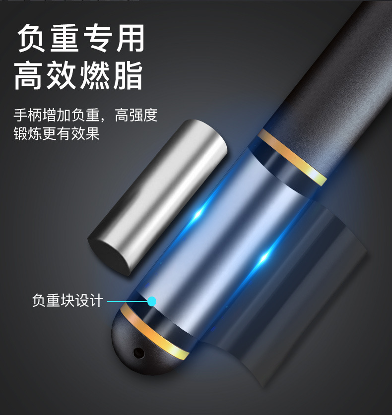 Intelligent Skipping Rope with Counter Cordless Weight-Bearing Exercise Fitness Weight Loss Student Exam Skipping Rope Peilin Steel Wire Private Model Source