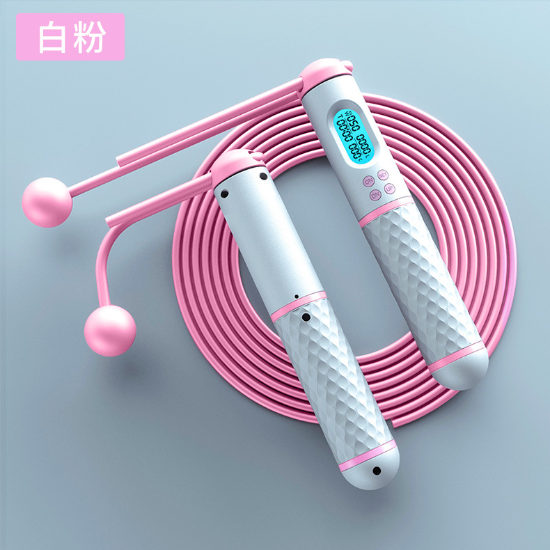 Intelligent Skipping Rope with Counter Cordless Weight-Bearing Exercise Fitness Weight Loss Student Exam Skipping Rope Peilin Steel Wire Private Model Source