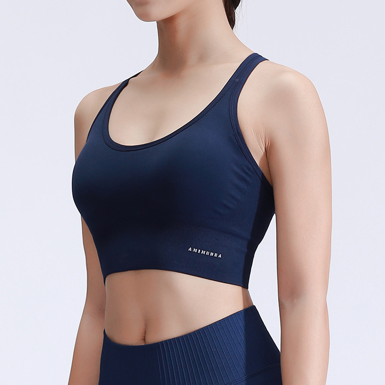 Ruxi Ruxi Sports Underwear Women&#039;s Shockproof Running Push up Shaping Beauty Back Yoga Vest Workout Bra Outer Wear