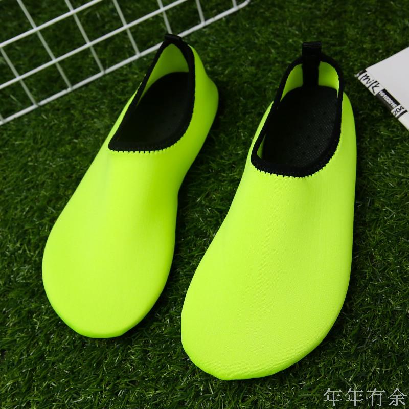 Beach dive shoes for men and women barefoot treadmill Beach patch-soft shoes non-slip socks kids Wade or swim shoes