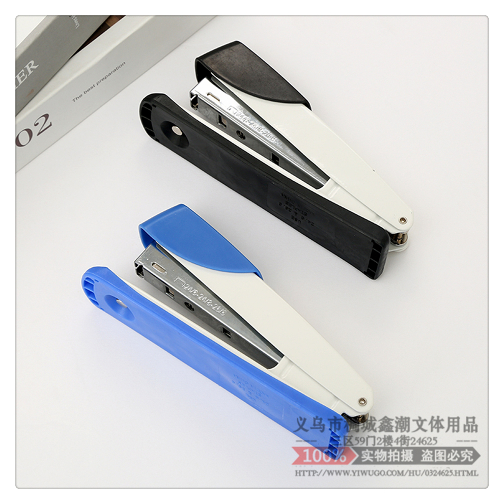 Stapler Medium Large Stapler Thickened Easy-Operational Type Book Stapler Office Supplies Multi-Functional Order Test Paper Material