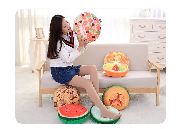 Fruit car pillow quilt dual use sofa cushion by office lunch break folding pillow air conditioning summer cool quilt Fruit car pillow quilt dual use sofa cushion by office lunch break folding pillow air conditioning summer cool quilt