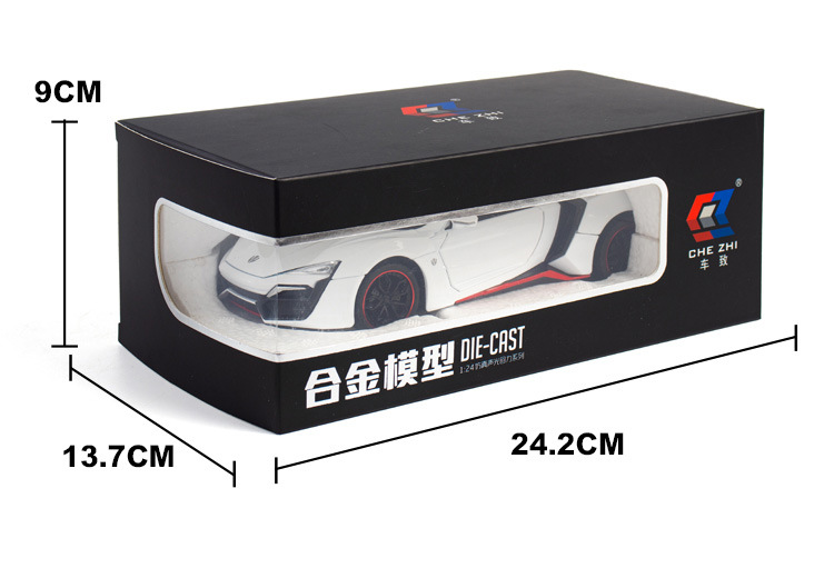 1:24 Bracket Box Simulation Lyken Sports Car Cool Sound and Light Warrior Children's Toy Alloy Car Model Chenghai Wholesale 1:24 Bracket Box Simulation Lyken Sports Car Cool Sound and Light Warrior Children's Toy Alloy Car Model Chenghai Wholesale
