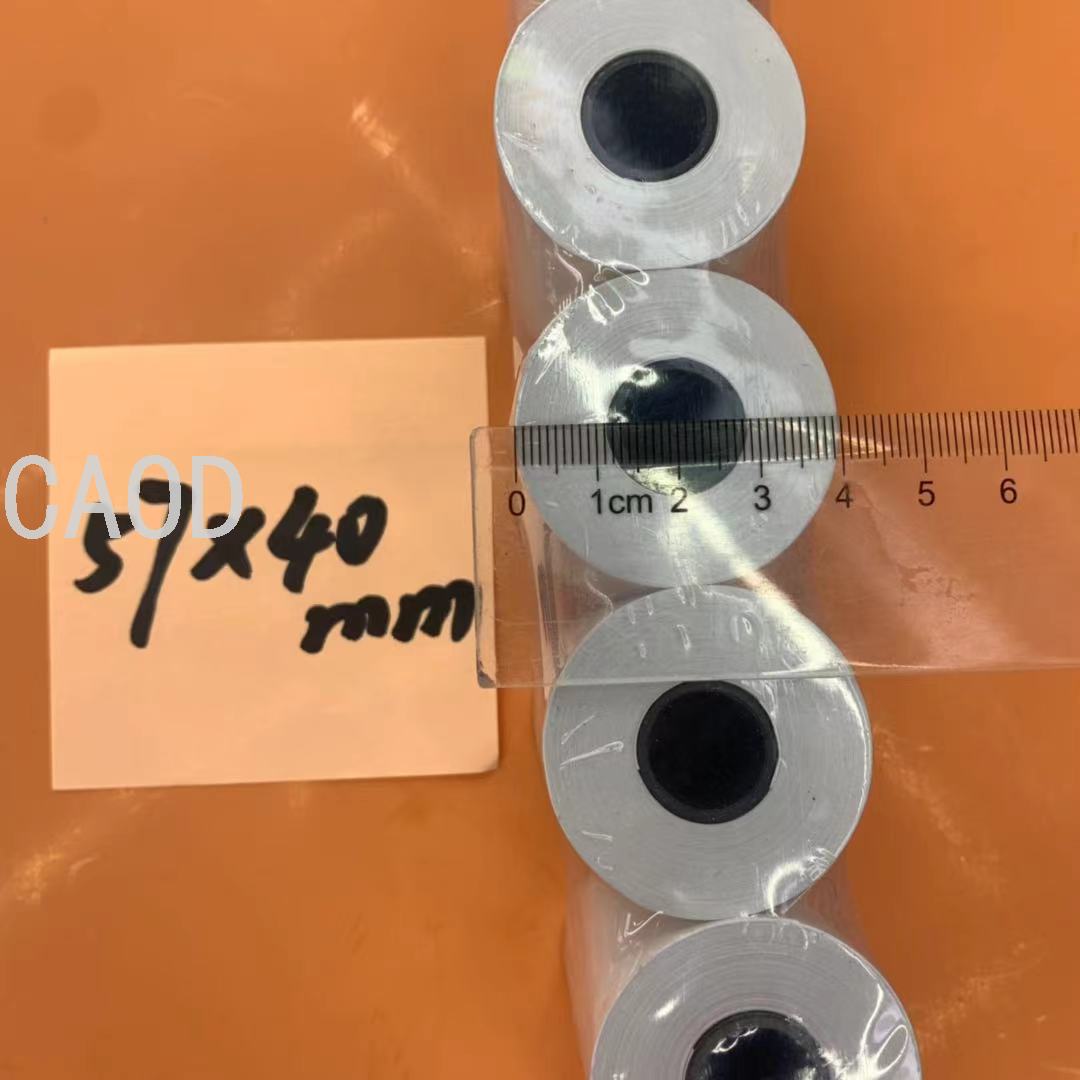 Thermosensitive Paper 57 X40mm Thermal Paper Roll POS Machine Printing Paper Photographic Paper Copy Paper Label Coated Paper