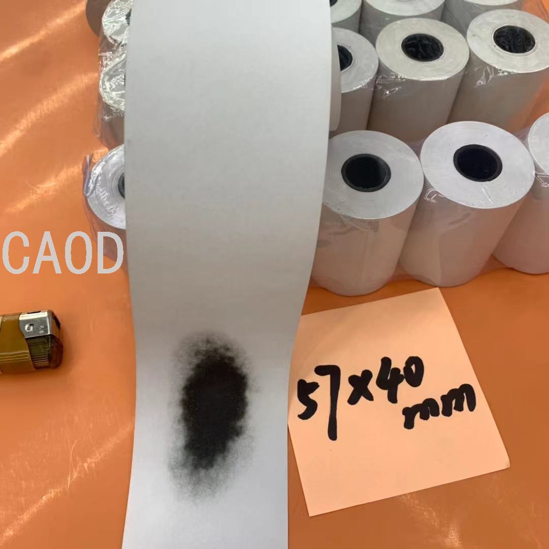 Thermosensitive Paper 57 X40mm Thermal Paper Roll POS Machine Printing Paper Photographic Paper Copy Paper Label Coated Paper