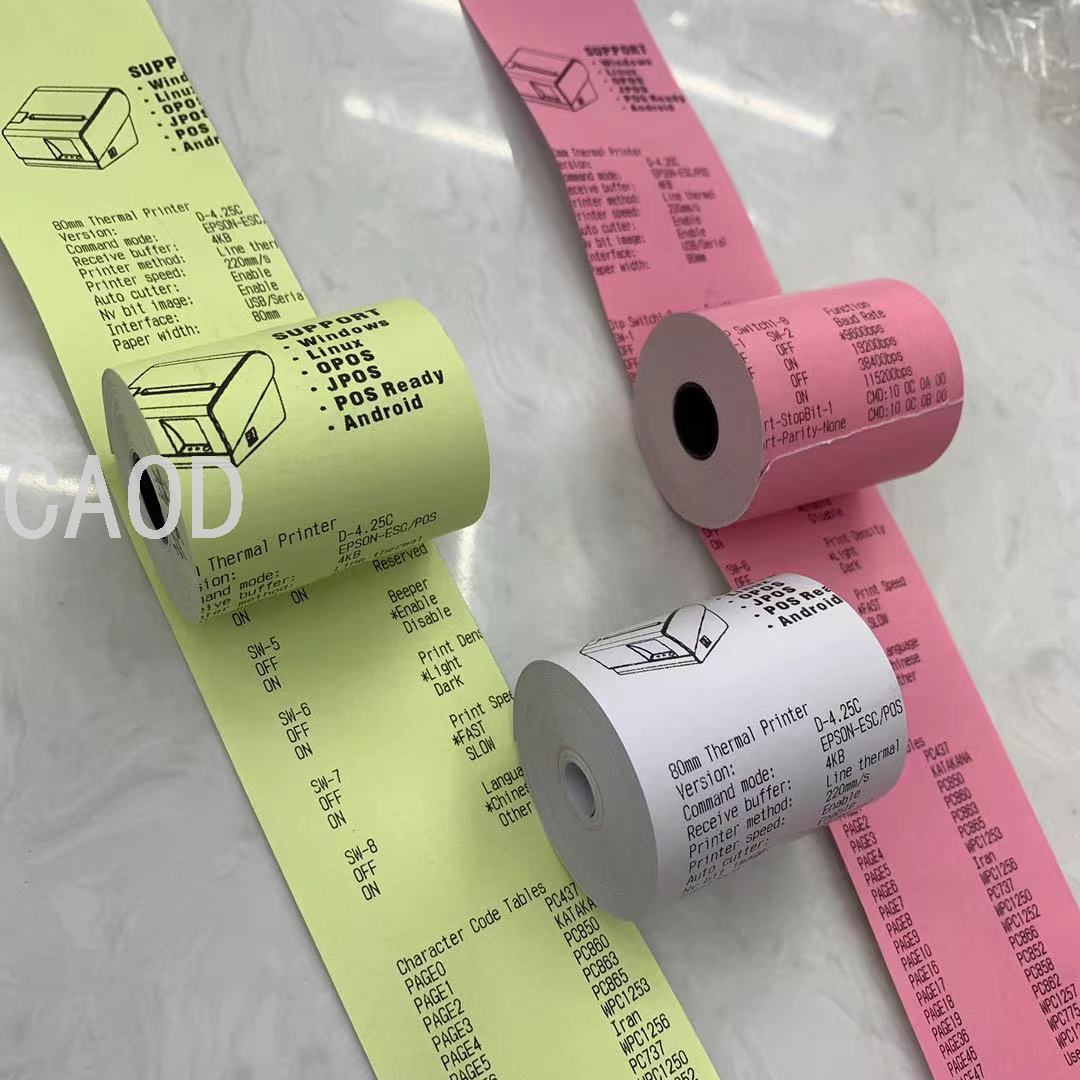 Thermosensitive Paper 57 X40mm Thermal Paper Roll POS Machine Printing Paper Photographic Paper Copy Paper Label Coated Paper Thermosensitive Paper 57 X40mm Thermal Paper Roll POS Machine Printing Paper Photographic Paper Copy Paper Label Coated Paper