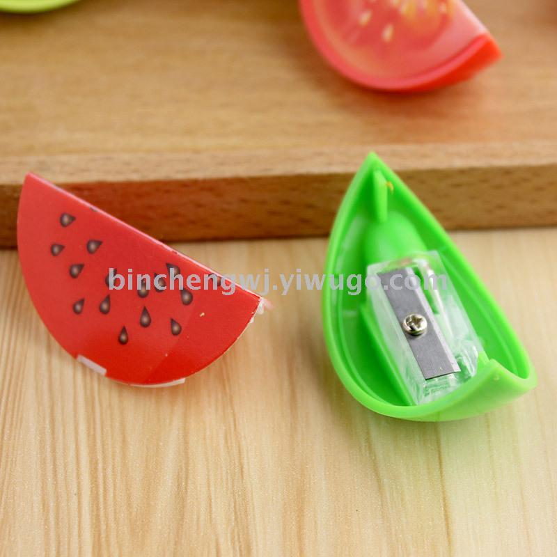 Fruit pencil sharpener Watermelon kiwi lemon orange sharpener Student pencil sharpener stationery Fruit pencil sharpener Watermelon kiwi lemon orange sharpener Student pencil sharpener stationery