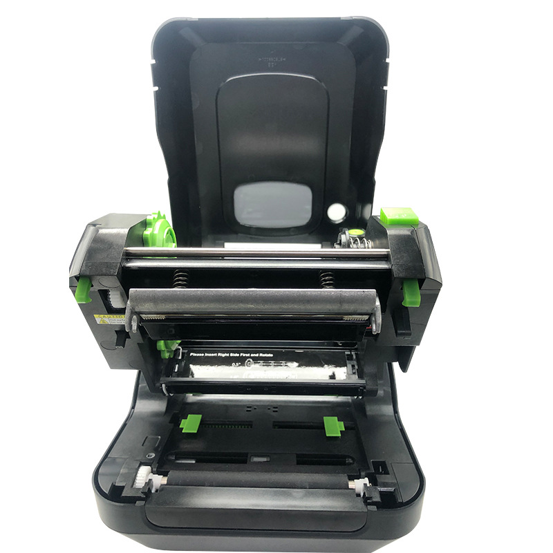 TSC-4T520 Self-Adhesive Label Printer Pet Heat Transfer Machine Barcode Express Washed Mark Clothing Printer