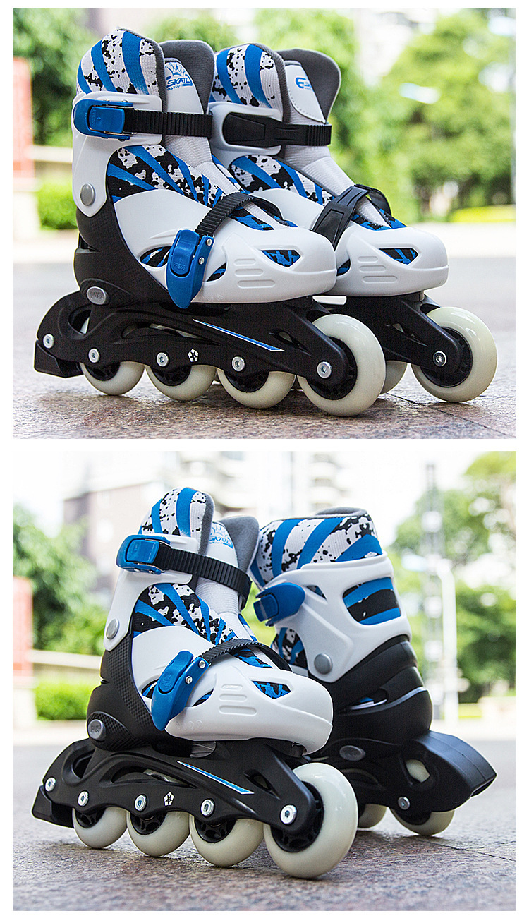 Manufacturer One Piece Dropshipping Skates Children Beginner Skate Suit Roller Skates Full Flash Rollerskate Inline Wheel