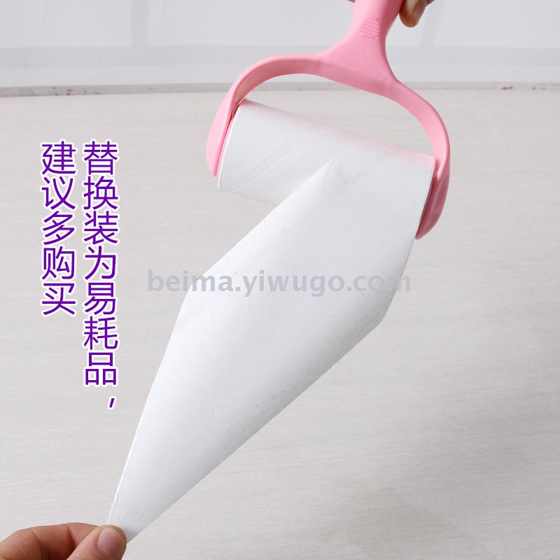 Household wool stick tear type sticky paper roller Brush to Remover Clothes Clothing Recession -wool roller
