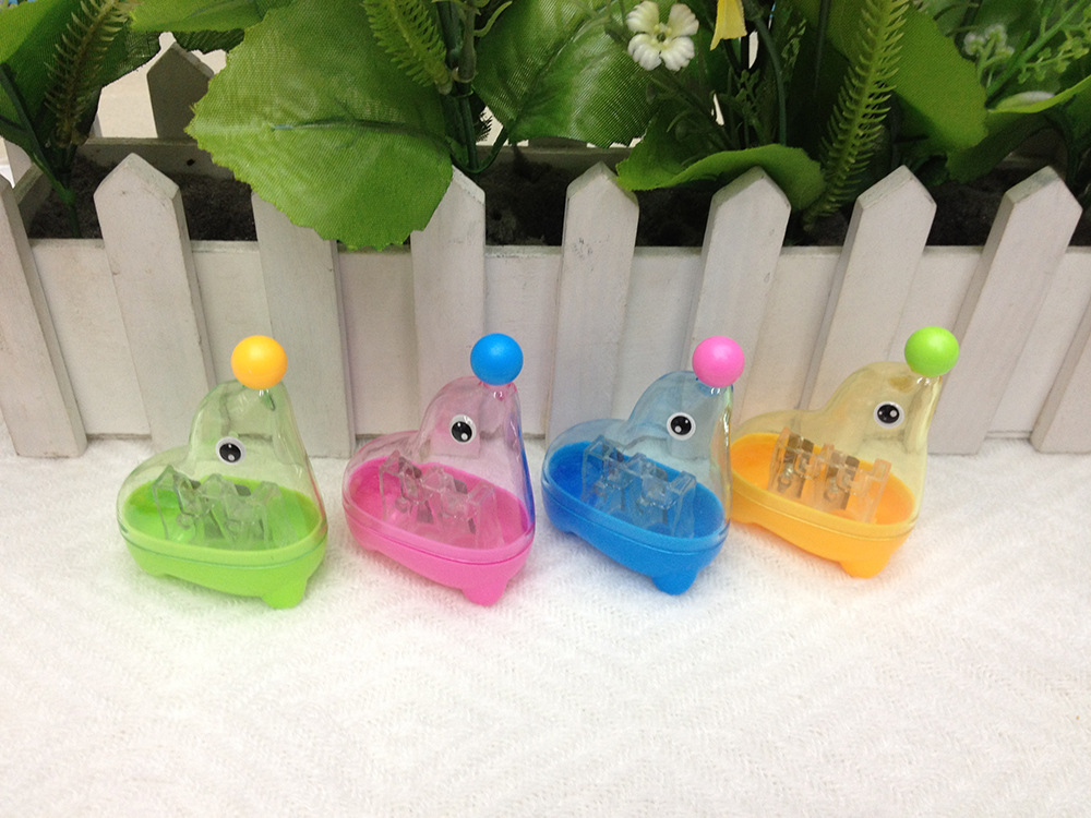 marketing animal style pencil sharpener seal plastic pencil sharpener double hole wholesale student stationery