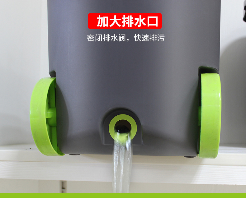 Household Cleaning Supplies Rotating Large Capacity Mop Set Household Large Roller Handle Double Drive Mop Wholesale Cross-Border Household Cleaning Supplies Rotating Large Capacity Mop Set Household Large Roller Handle Double Drive Mop Wholesale Cross-Border