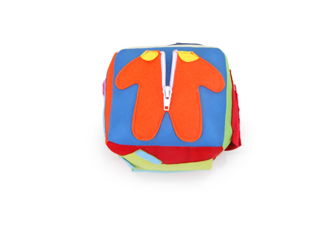 New Children's Dice Plush Toys Kindergarten Board Enlightenment Science and Education Department Shoelace Teaching Aids Spot