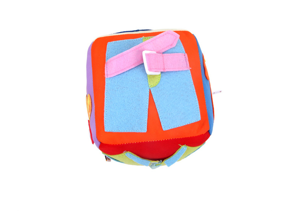 New Children's Dice Plush Toys Kindergarten Board Enlightenment Science and Education Department Shoelace Teaching Aids Spot