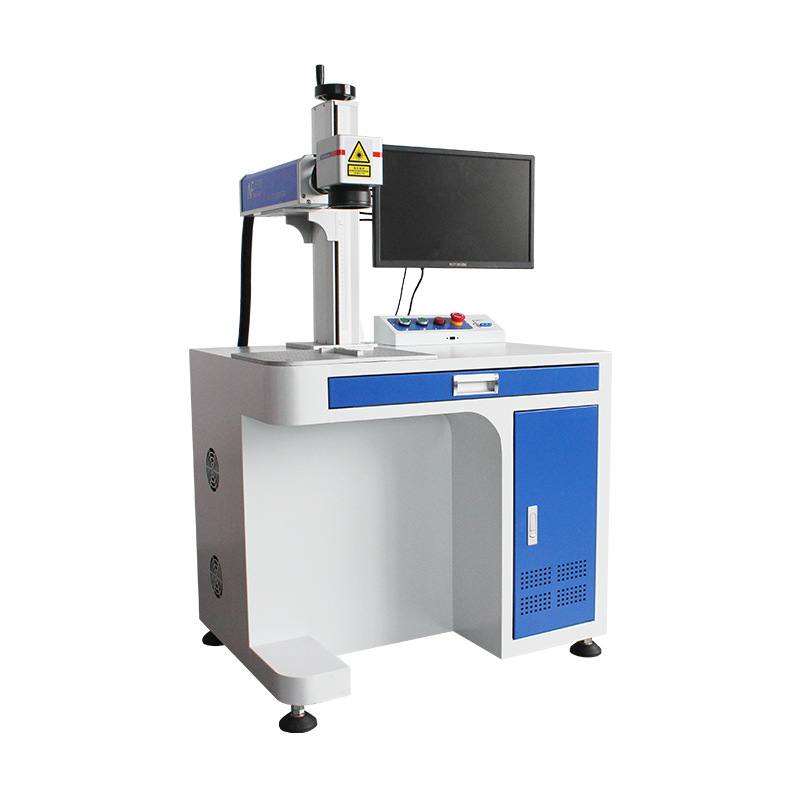 Fiber Laser Marking Machine Small UV Printer Metal Nameplate Radium Engraving Machine Cabinet Printing Logo Typewriter