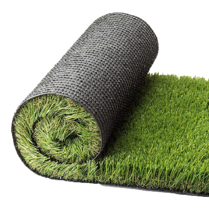 Longmai Lawn Carpet Artificial Simulation Turf Kindergarten Outdoor Playground Artificial Fake Lawn Roof Insulation Green Bottom