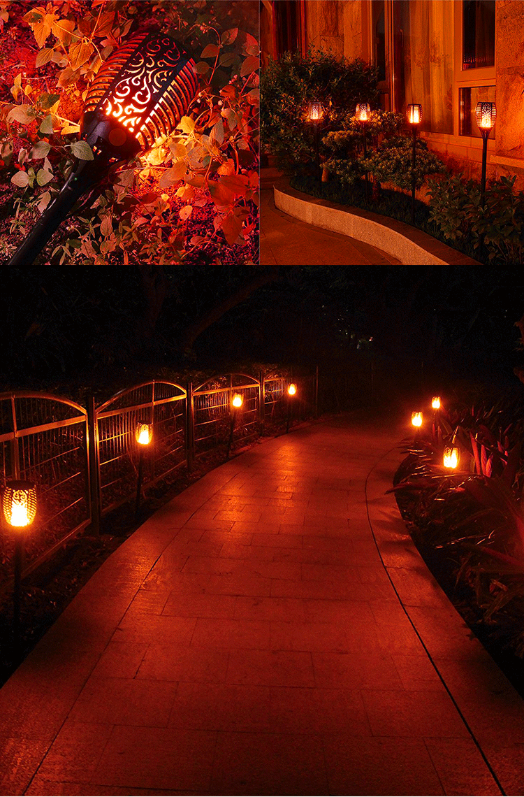 Amazon Cross-Border Hot 96led Solar Flame Lamp Outdoor Garden Lawn Lamp Garden Landscape Torch Lamp Amazon Cross-Border Hot 96led Solar Flame Lamp Outdoor Garden Lawn Lamp Garden Landscape Torch Lamp
