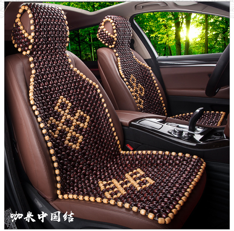 Xb161 Summer Breathable Car Wooden Bead Cushion Cool Pad Non-Backrest Seat Single Piece Bead Seat Cushion Four Seasons Universal Xb161 Summer Breathable Car Wooden Bead Cushion Cool Pad Non-Backrest Seat Single Piece Bead Seat Cushion Four Seasons Universal