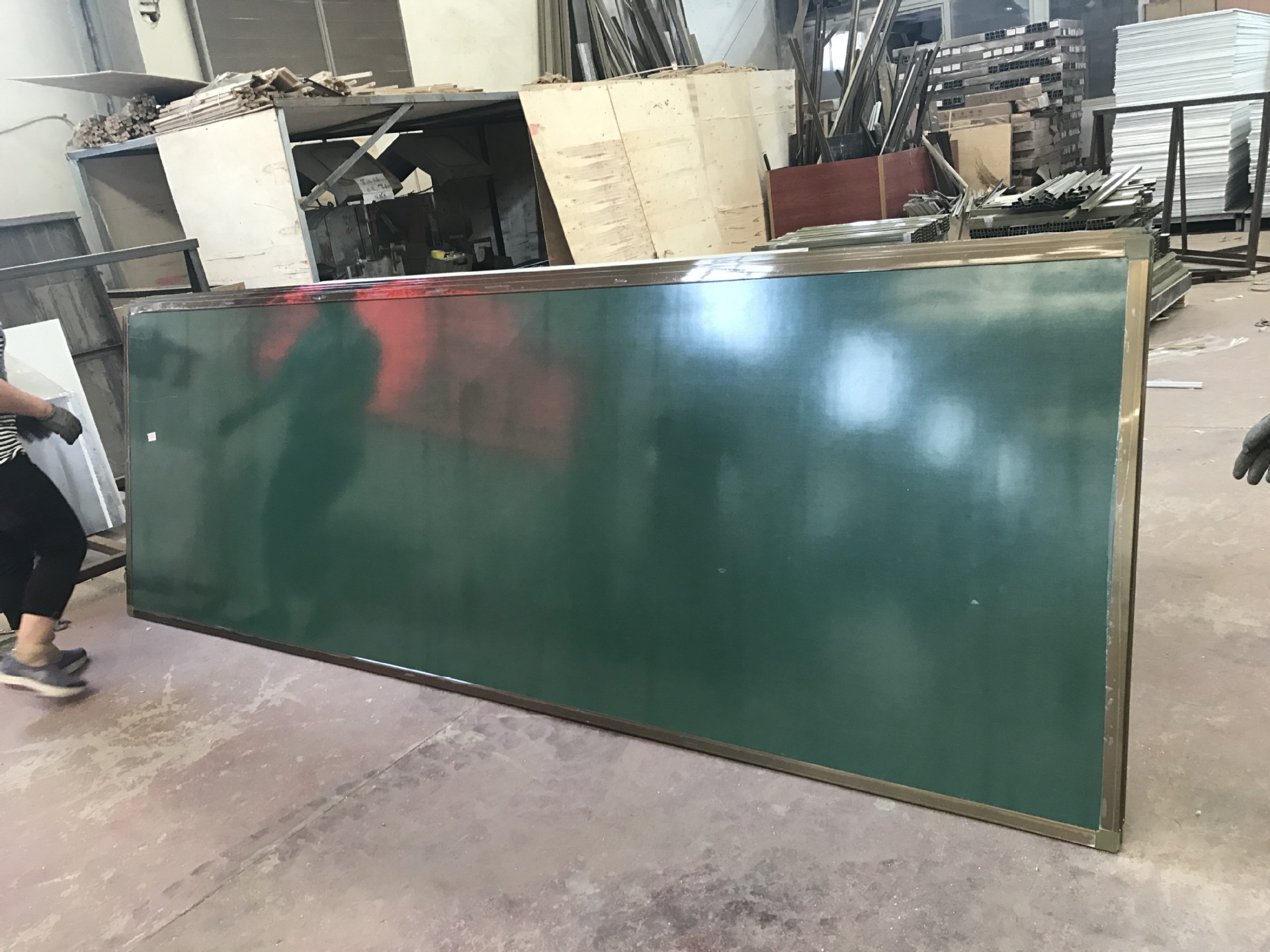 Spot Supply Teaching Green Board School Classroom Office Training Flat Blackboard Factory Teaching Blackboard