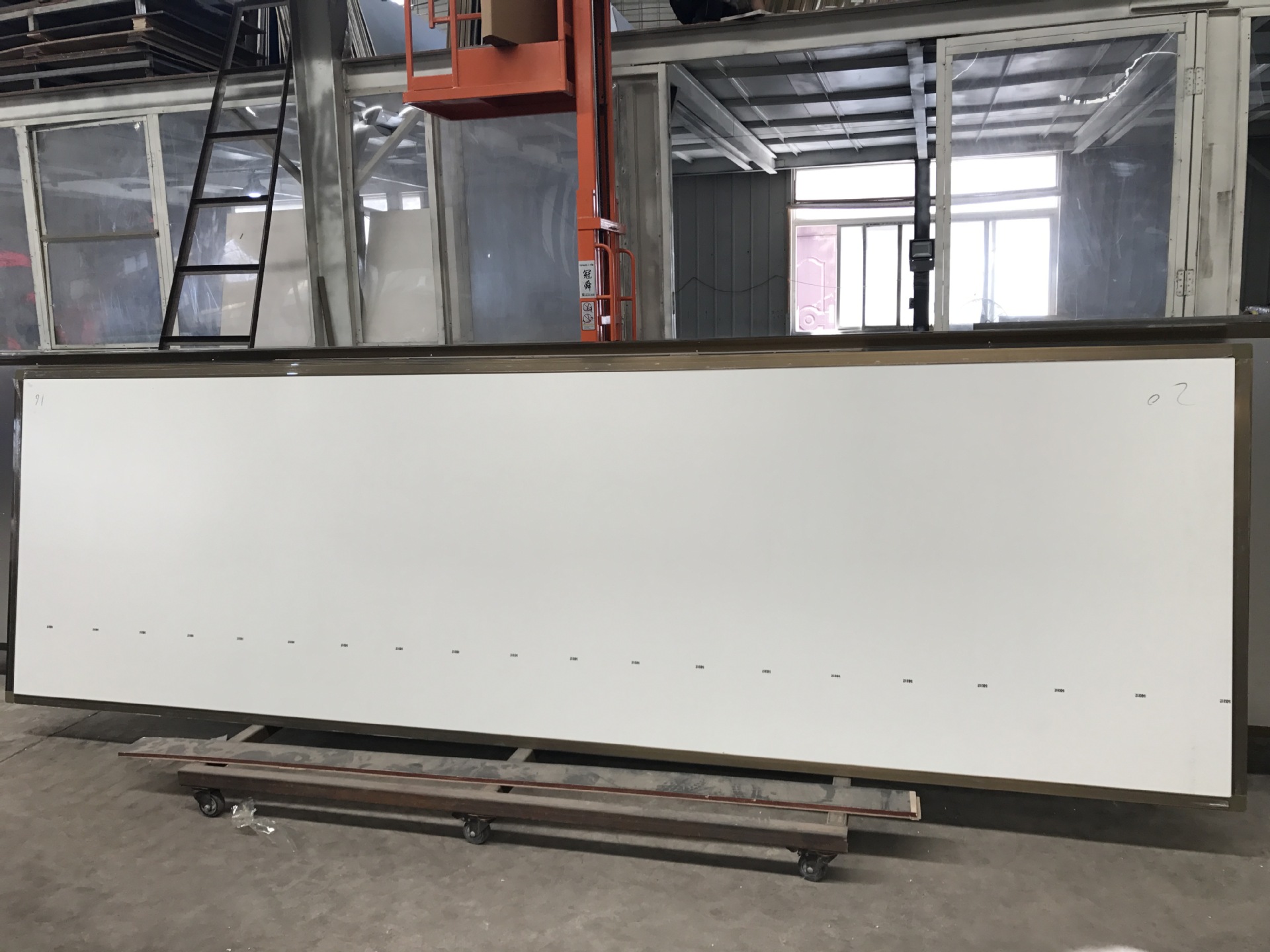 Spot Supply Teaching Green Board School Classroom Office Training Flat Blackboard Factory Teaching Blackboard