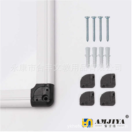 Anjiya office teaching whiteboard green board blackboard writing board message board cork manufacturers direct