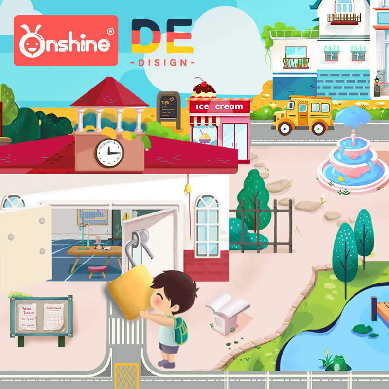 Onshine Children&#039;s Unlocking Toys Cognitive Board Baby Montessori Early Education Educational Toys Kindergarten Teaching Aids