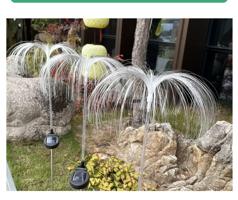 2022 New Solar Outdoor Decoration Jellyfish Colorful Light Courtyard Garden Waterproof Lawn Plug Ambience Light 2022 New Solar Outdoor Decoration Jellyfish Colorful Light Courtyard Garden Waterproof Lawn Plug Ambience Light
