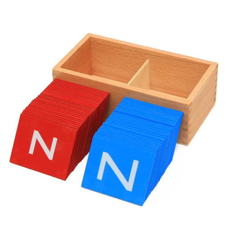 Authentic Professional Edition Montessori Sandpaper Board Teaching Aids Early Childhood Education Montessori Children&#039;s Card