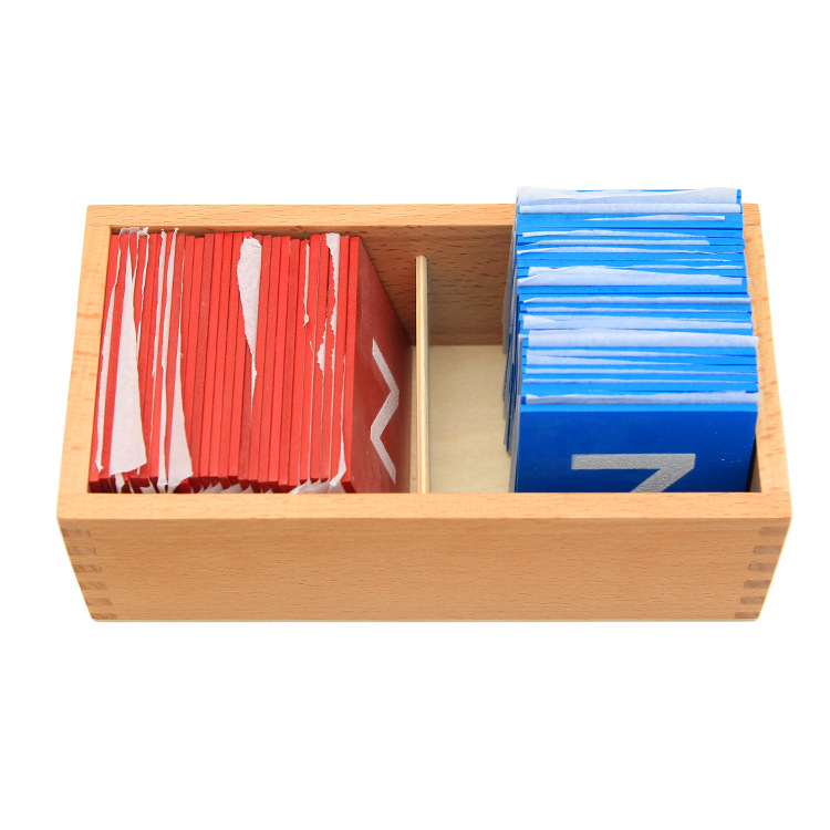 Authentic Professional Edition Montessori Sandpaper Board Teaching Aids Early Childhood Education Montessori Children&#039;s Card