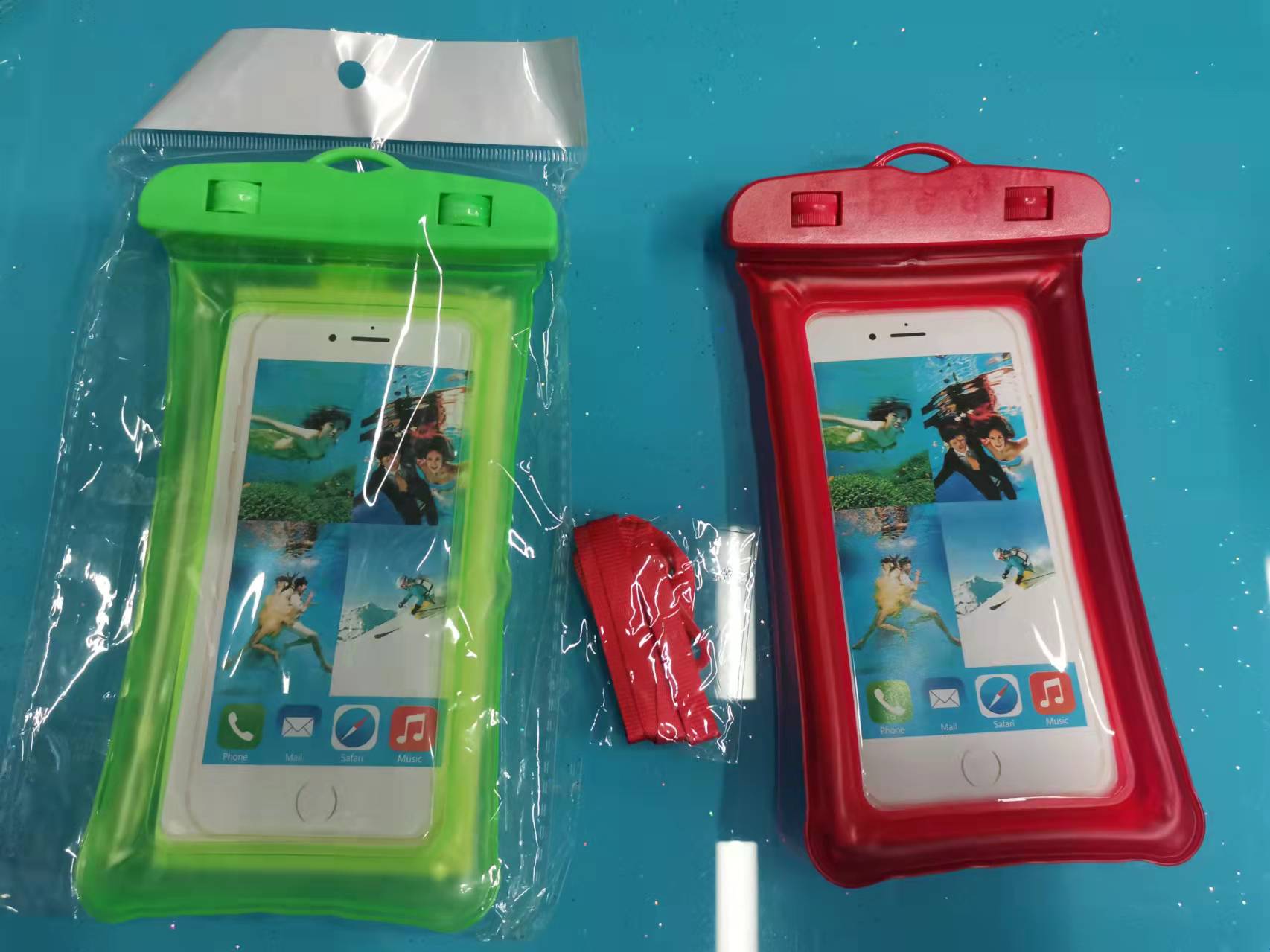 Factory Wholesale Inflatable Floating Airbag Mobile Phone Waterproof Bag Touch Screen Large Screen Swimming Hot Spring Waterproof Cover