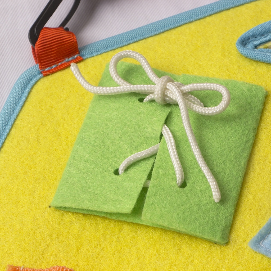 New Baby Learning Dressing Release Buckle Zipper Learning Board Montessori Felt Busy Board Toy Children Early Teaching Props