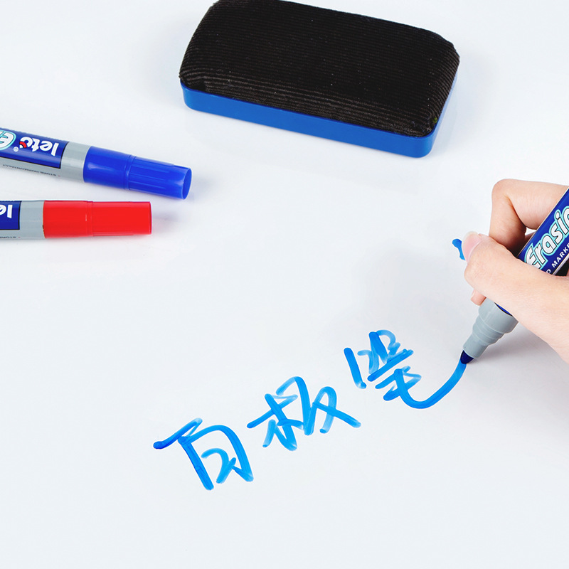 Letu 528 Whiteboard Marker Erasable Mark Office Whiteboard Marker Teaching Children&#039;s Color Drawing Board Thick Head Easy to Wipe Wholesale